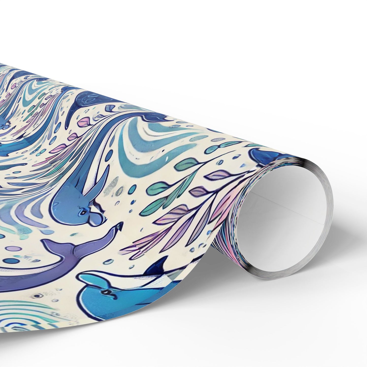 Dolphin Print Wrapping Paper
