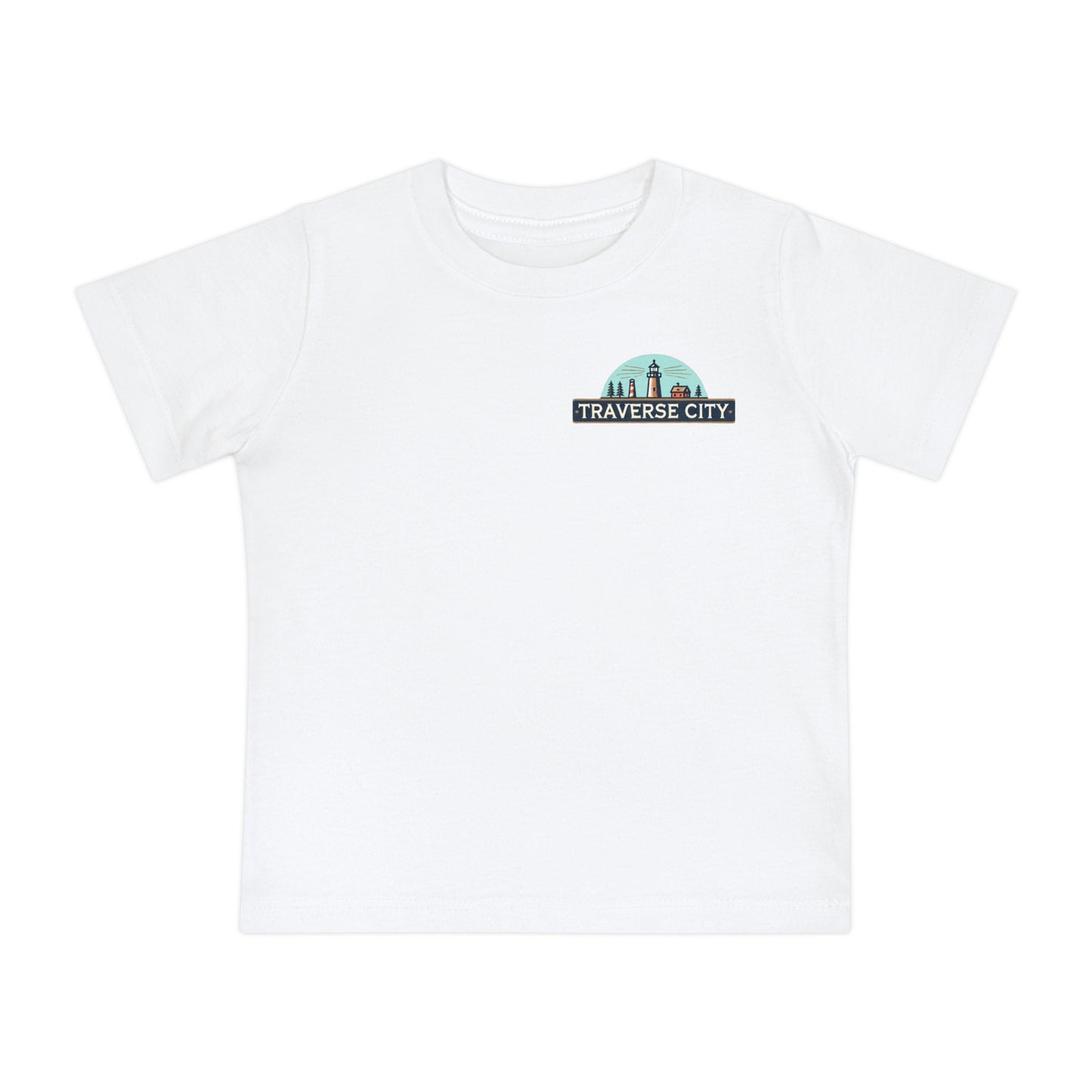 Vintage Traverse City Unisex Baby Short Sleeve T-Shirt