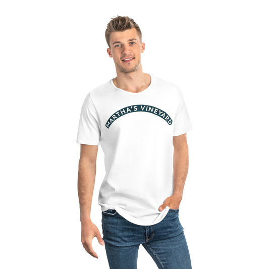 Vintage Martha's Vineyard Men's Jersey Curved Hem Tee