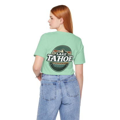 Vintage Lake Tahoe Unisex Jersey Short Sleeve Tee