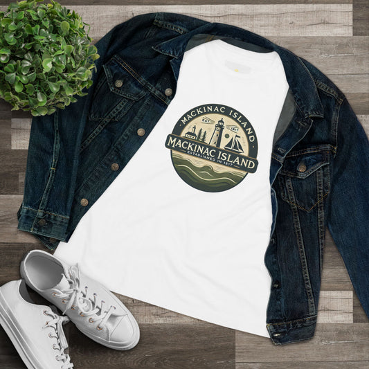 Vintage Mackinac Island Women's Cotton Tee