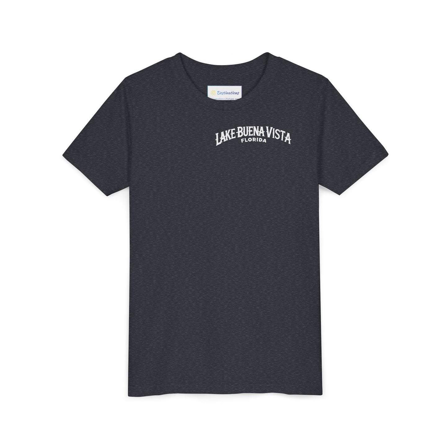 Adventurous Lake Buena Vista Unisex Youth Short Sleeve Tee
