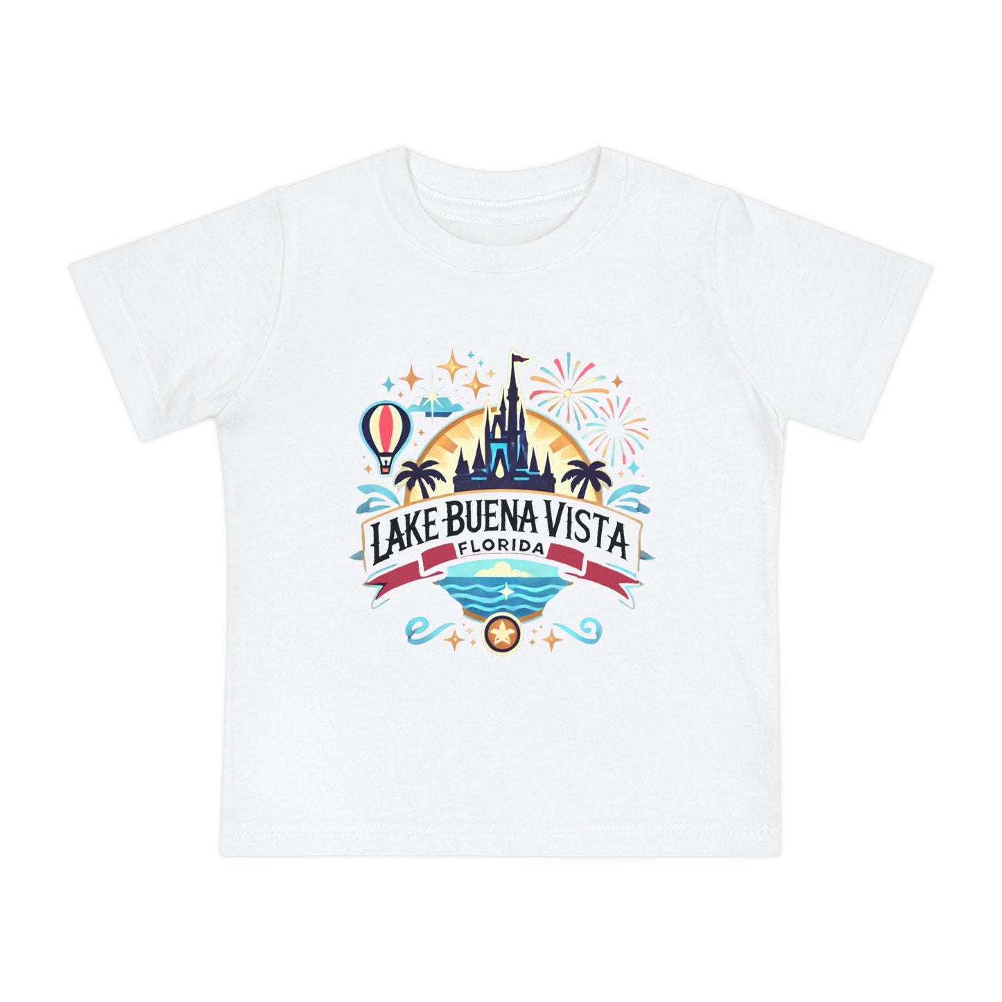 Adventurous Lake Buena Vista Unisex Baby Short Sleeve T-Shirt