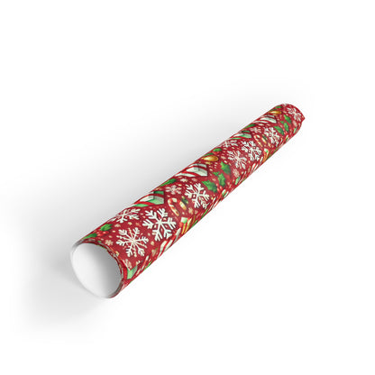 Candy Cane Christmas Wrapping Paper