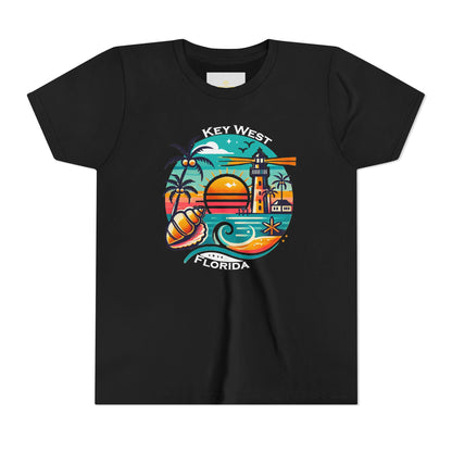 Vibrant Key West Youth Short Sleeve Tee