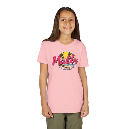 Retro Malibu Unisex Youth Short Sleeve Tee