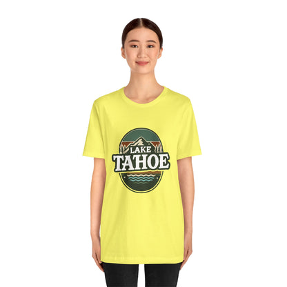 Vintage Lake Tahoe Unisex Jersey Short Sleeve Tee