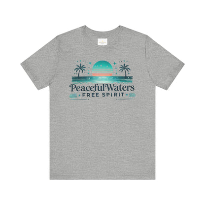 Peaceful Waters Free Spirit Jersey Short Sleeve Tee