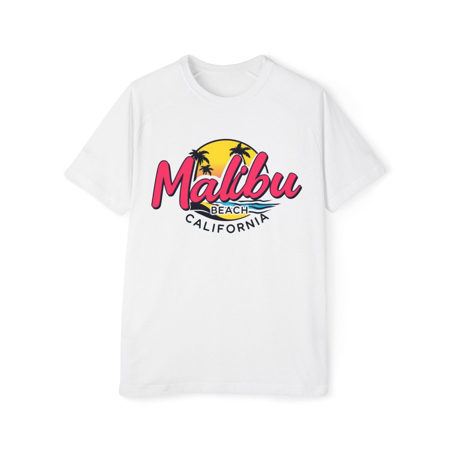 Retro Malibu Men's Raglan T-Shirt