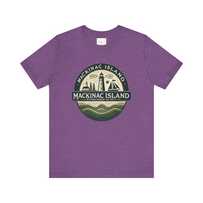 Vintage Mackinac Island Unisex Jersey Short Sleeve Tee