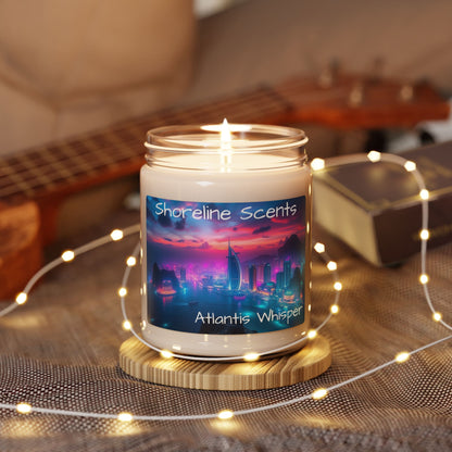 Atlantis Whisper Scented Candle (Soy Wax)