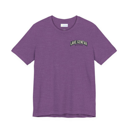 Vintage Lake Geneva Unisex Jersey Short Sleeve Tee