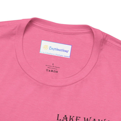 Latitudes Lake Wawasee Unisex Jersey Short Sleeve Tee