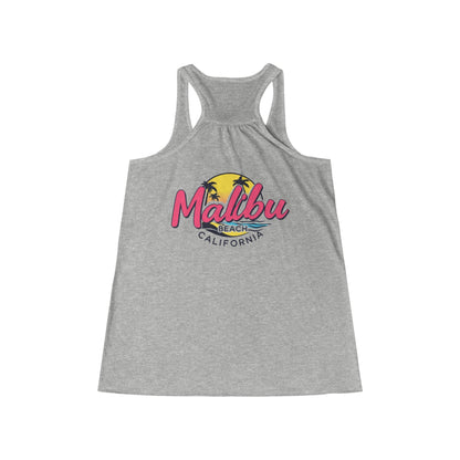 Retro Malibu Women's Flowy Racerback Tank