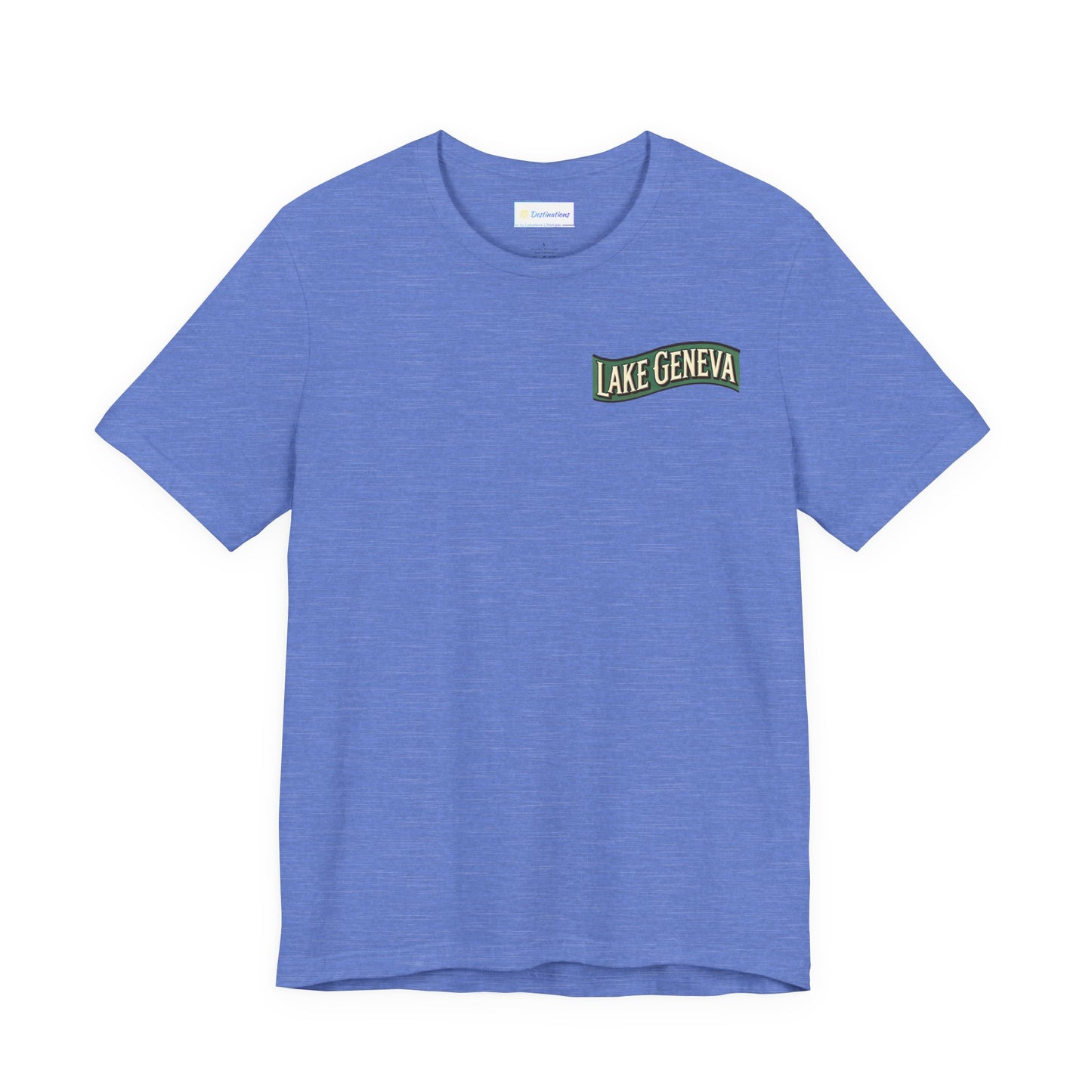Retro Lake Geneva Unisex Jersey Short Sleeve Tee