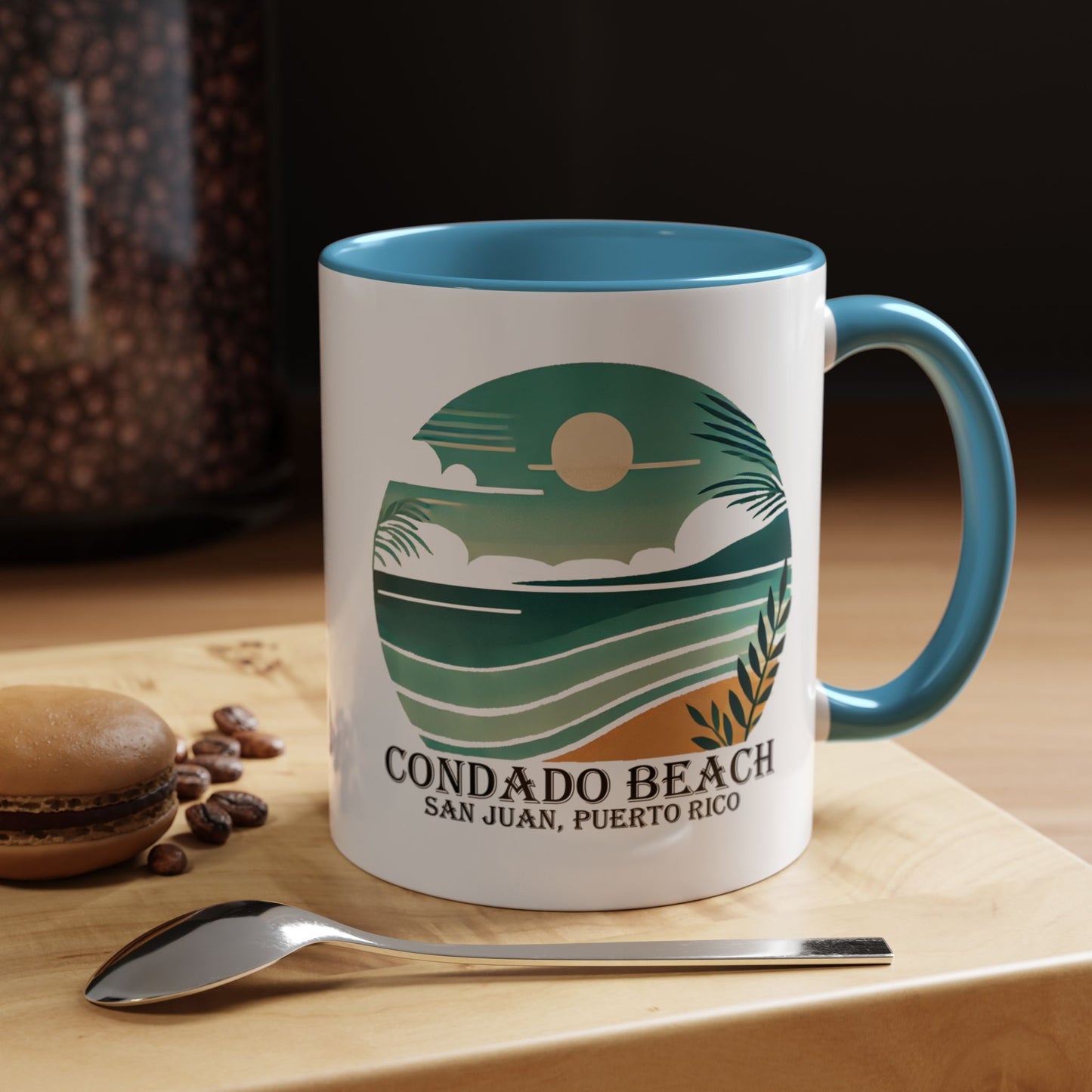 Coastal Vibes Condado Beach Accent Coffee Mug