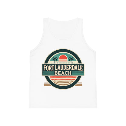 Vintage Fort Lauderdale Unisex Kids Jersey Tank Top