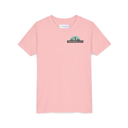 Vintage Traverse City Unisex Youth Short Sleeve Tee