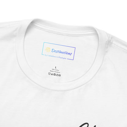 Elegant Chicago Skyline Unisex Jersey Short Sleeve Tee