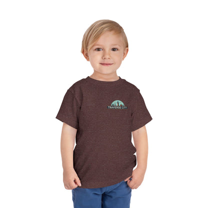 Vintage Traverse City Unisex Toddler Short Sleeve Tee