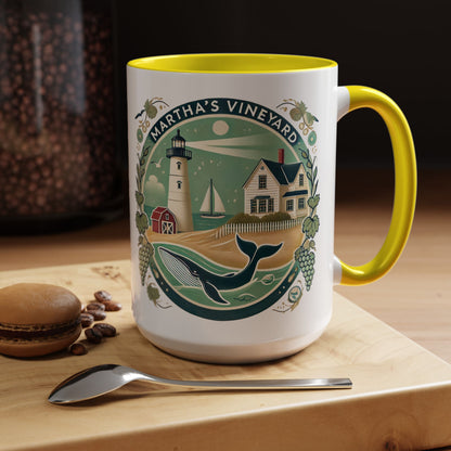 Vintage Martha's Vineyard Accent Coffee Mug