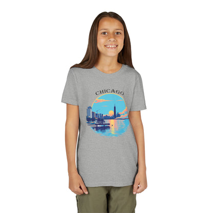 Retro Chicago Unisex Youth Short Sleeve Tee