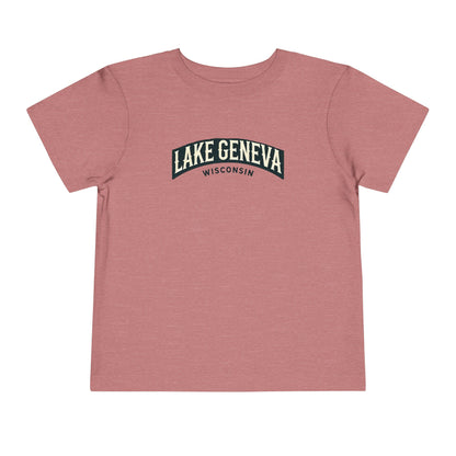 Vintage Lake Geneva Unisex Toddler Short Sleeve Tee