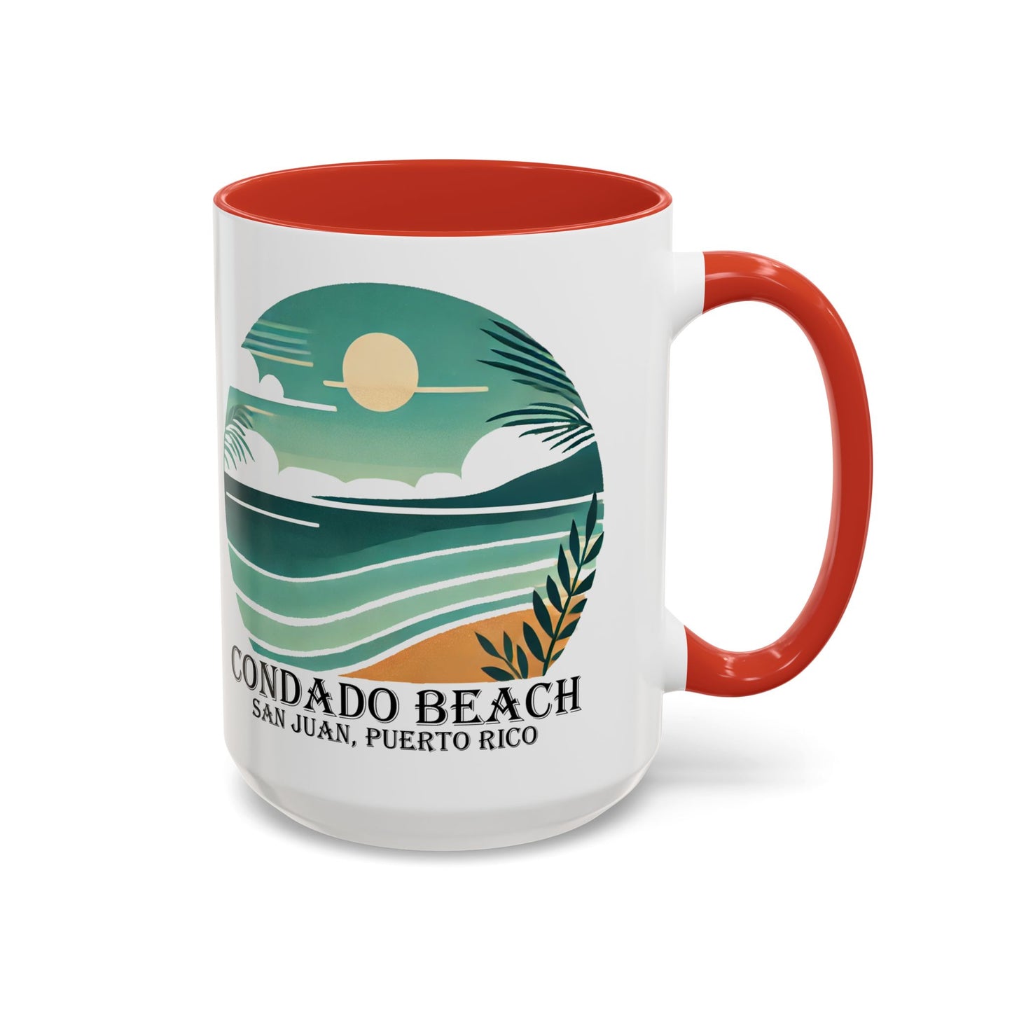 Coastal Vibes Condado Beach Accent Coffee Mug