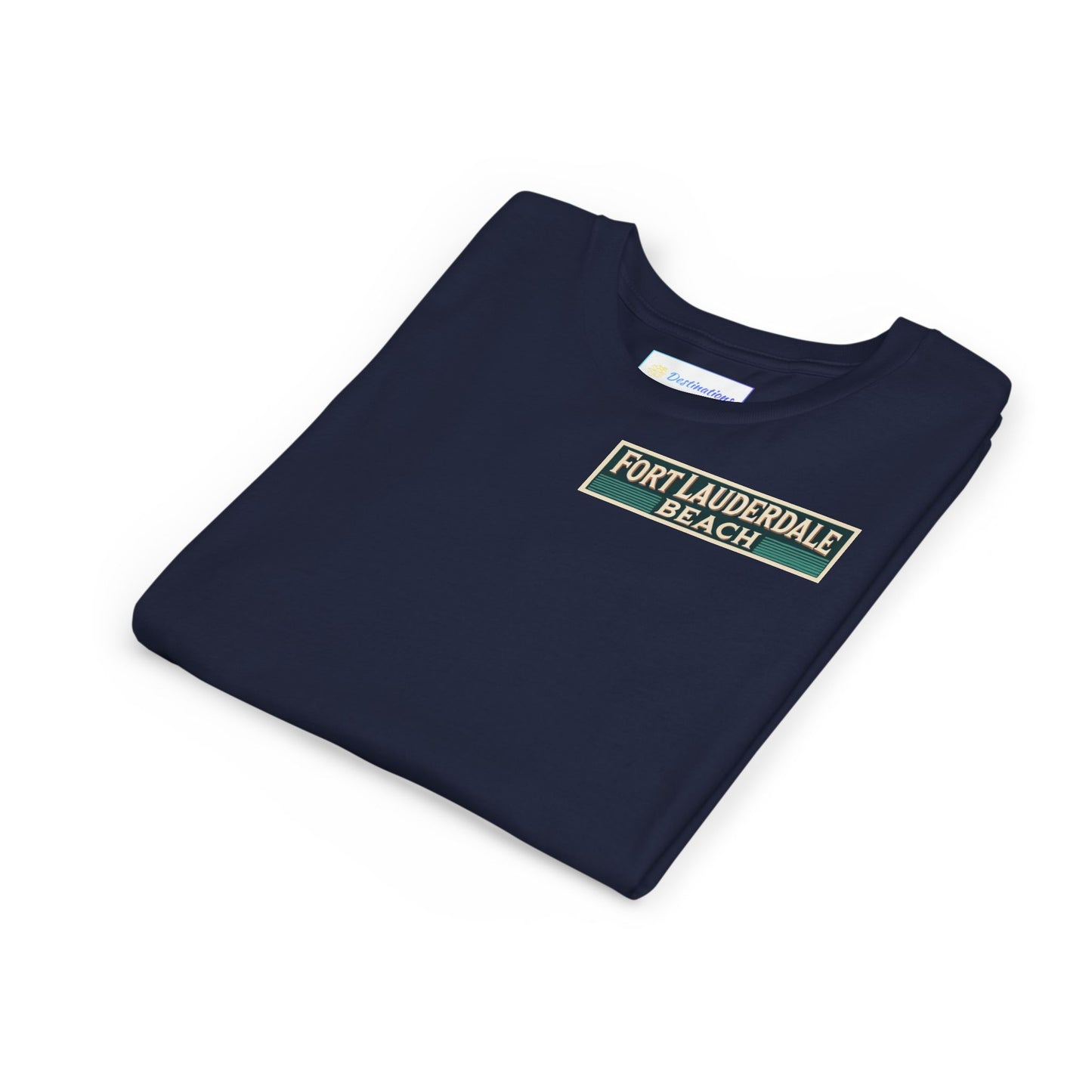 Vintage Fort Lauderdale Unisex Youth Short Sleeve Tee