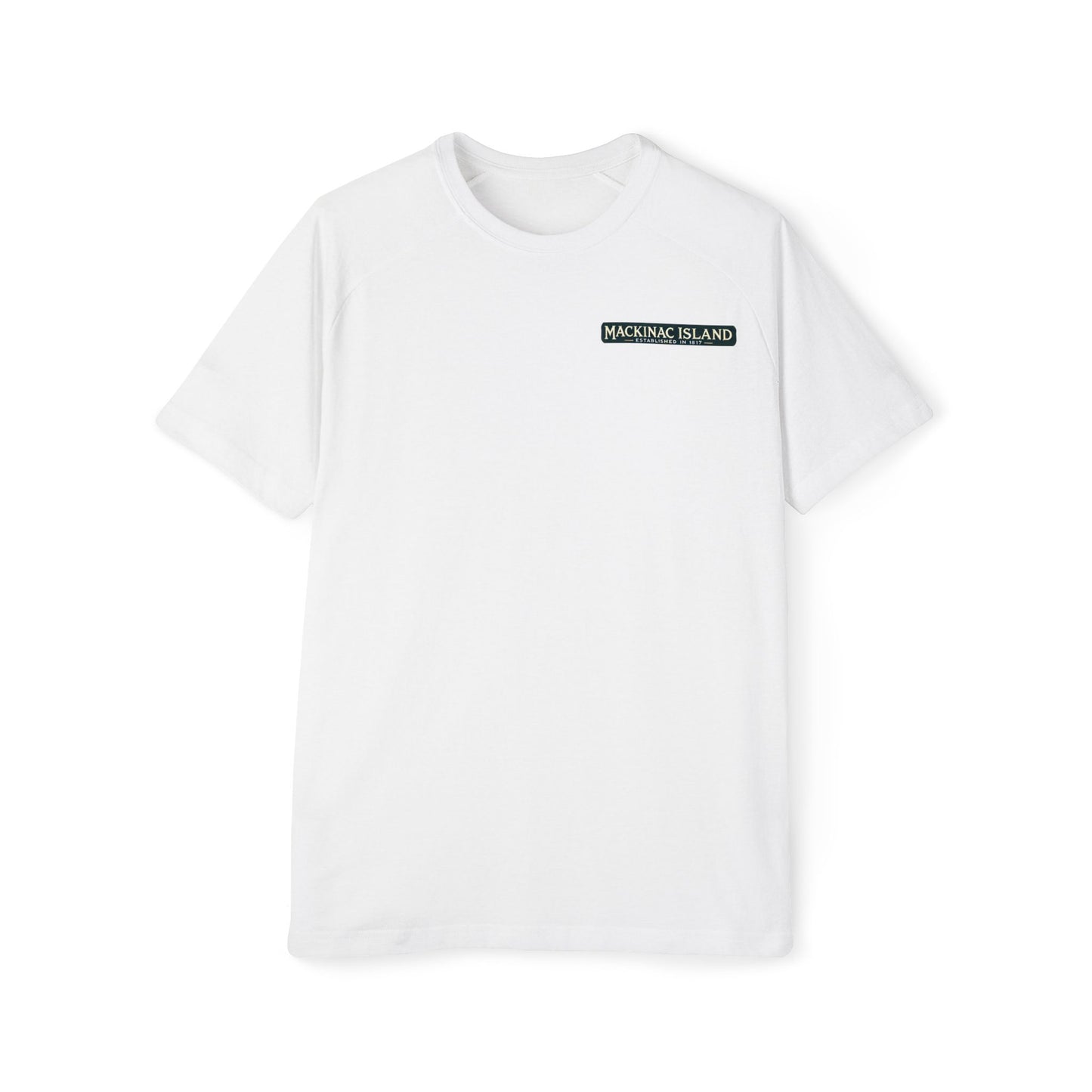 Vintage Mackinac Island Men's Raglan T-Shirt