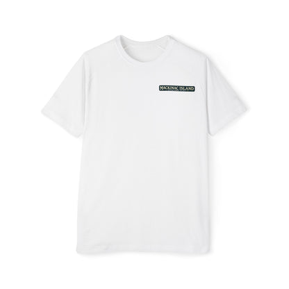 Vintage Mackinac Island Men's Raglan T-Shirt
