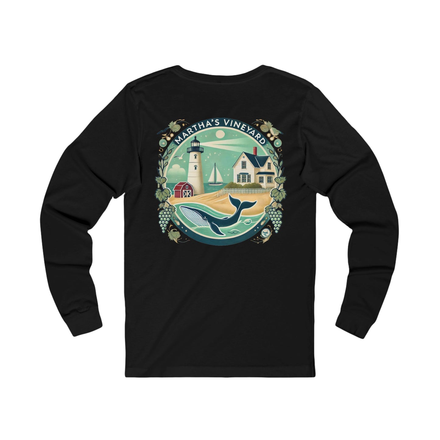Vintage Martha's Vineyard Unisex Jersey Long Sleeve Tee