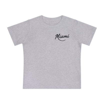 Retro Miami Unisex Baby Short Sleeve T-Shirt