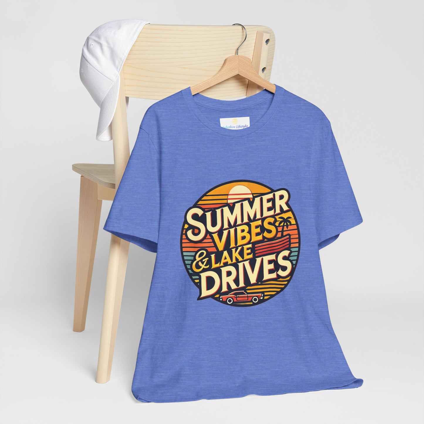 Summer Vibes & Lake Drives Short Sleeve Tee