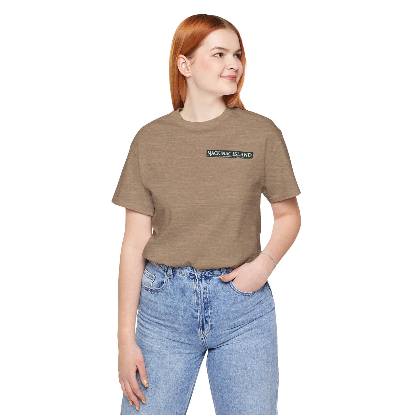 Vintage Mackinac Island Unisex Jersey Short Sleeve Tee
