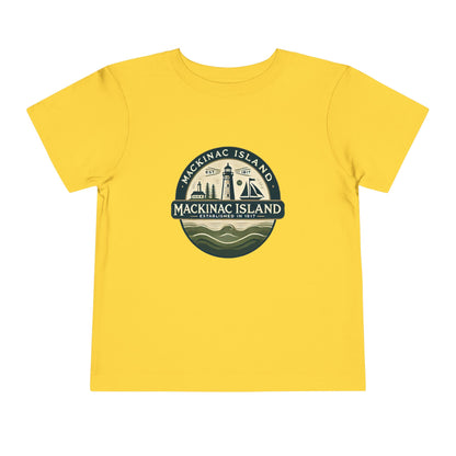 Vintage Mackinac Island Unisex Toddler Short Sleeve Tee