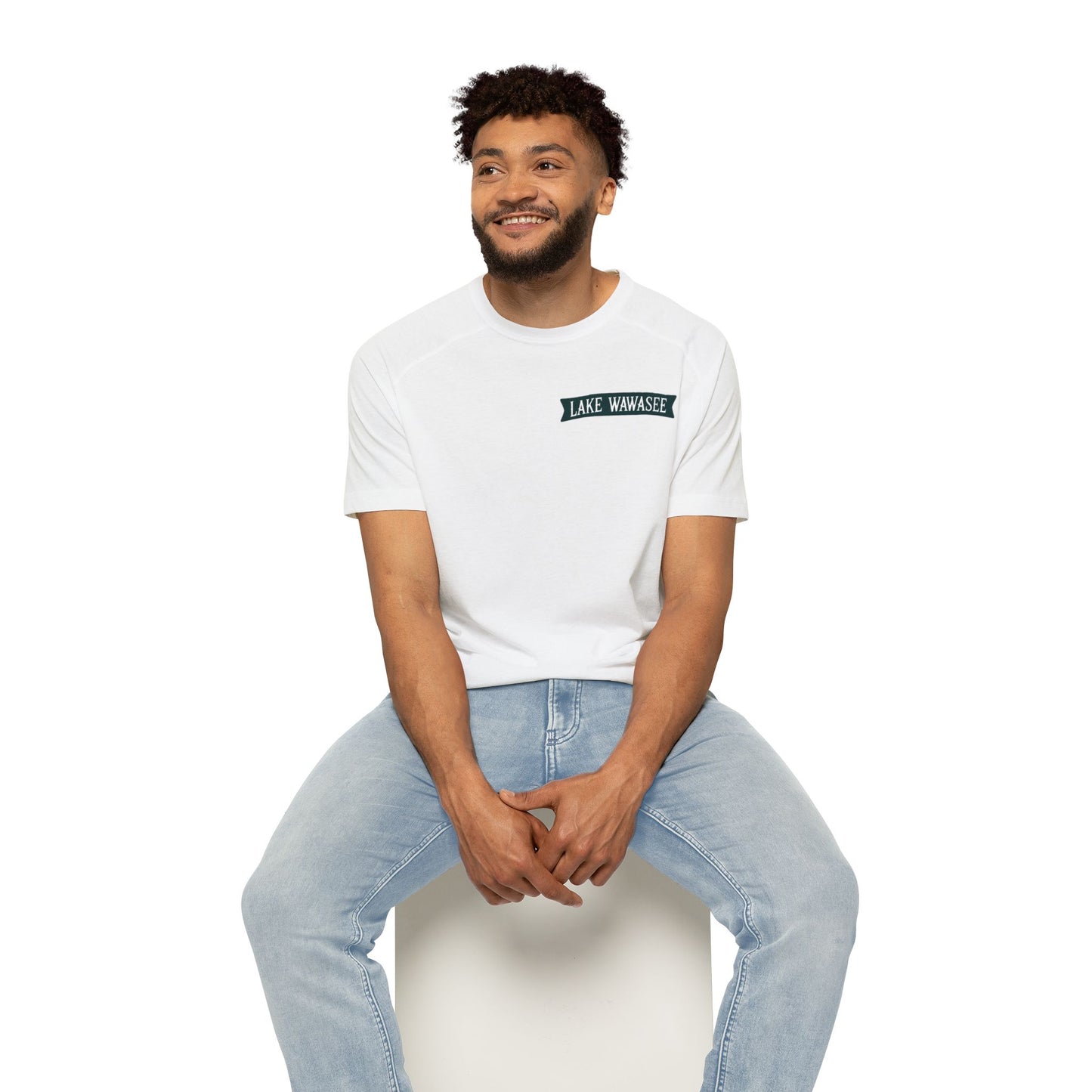 Vintage Lake Wawasee Men's Raglan T-Shirt