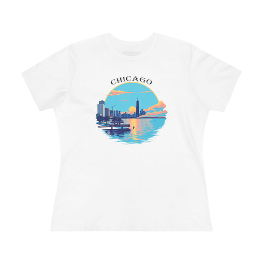 Retro Chicago Women's Cotton Tee