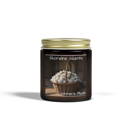 Cashmere Musk Scented Candle (Apricot Wax)