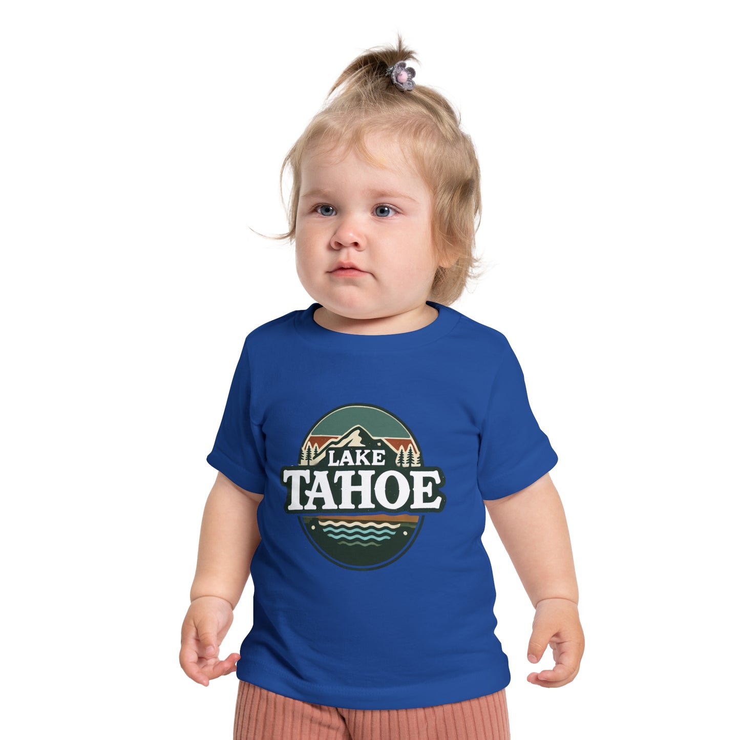 Vintage Lake Tahoe Unisex Baby Short Sleeve T-Shirt