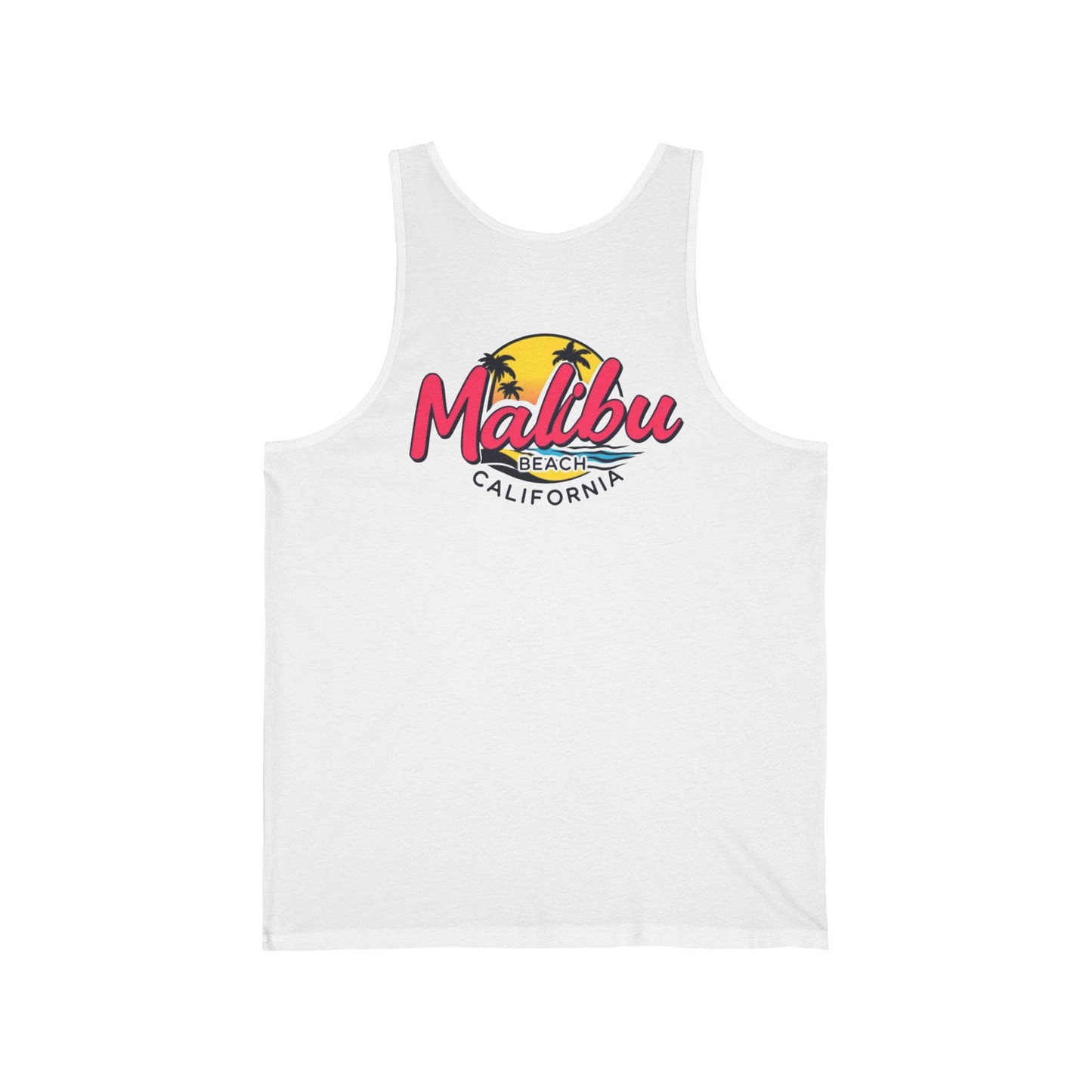 Retro Malibu Unisex Jersey Tank