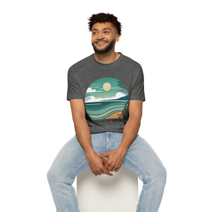 Coastal Vibes Condado Beach Men's Raglan T-Shirt