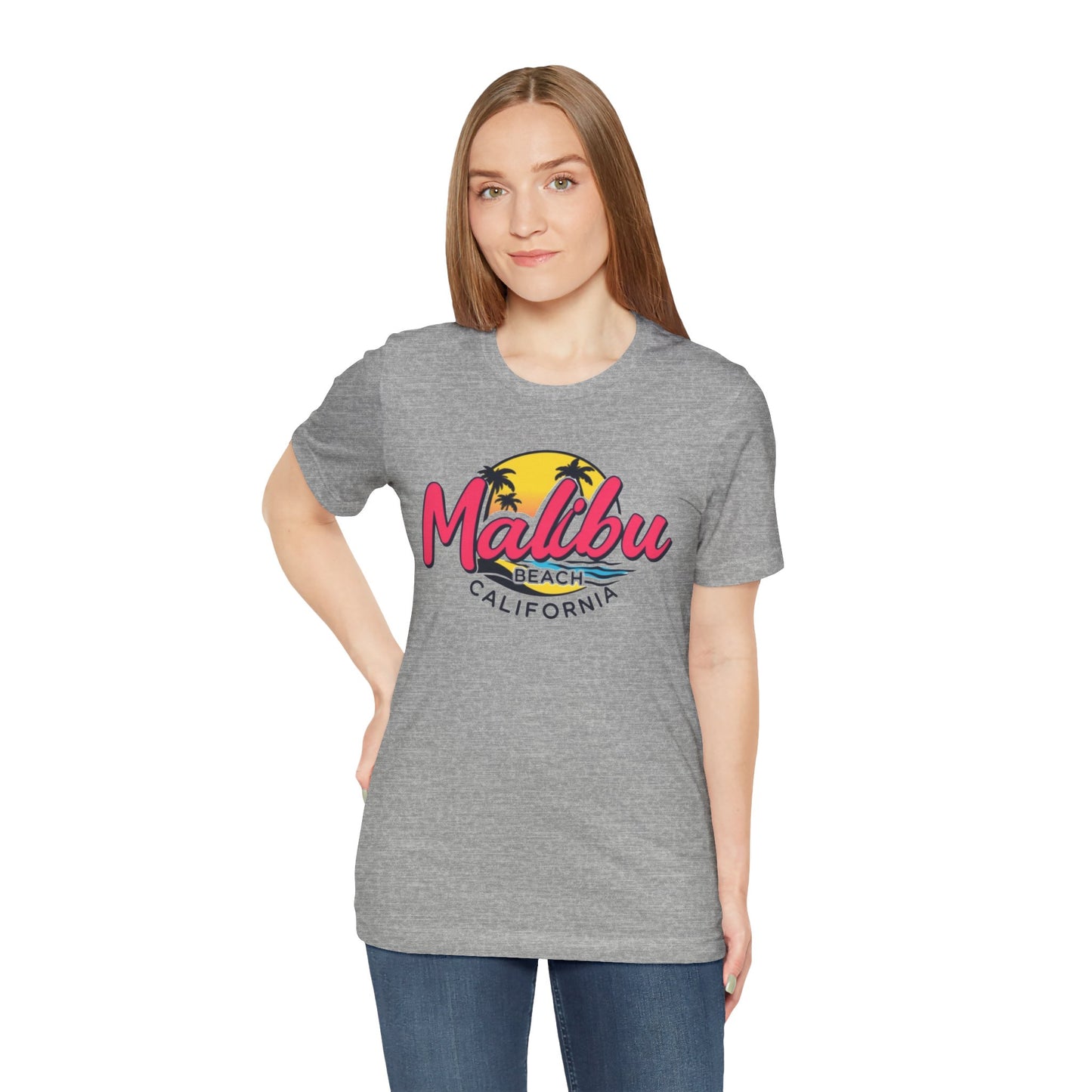 Retro Malibu Unisex Jersey Short Sleeve Tee
