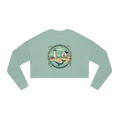 Vintage Martha's Vineyard Women's Cropped Sweatshirt