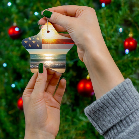 Memorial Ceramic Ornament