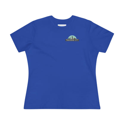 Vintage Traverse City Women's Cotton Tee