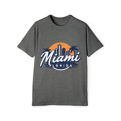 Retro Miami Men's Raglan T-Shirt