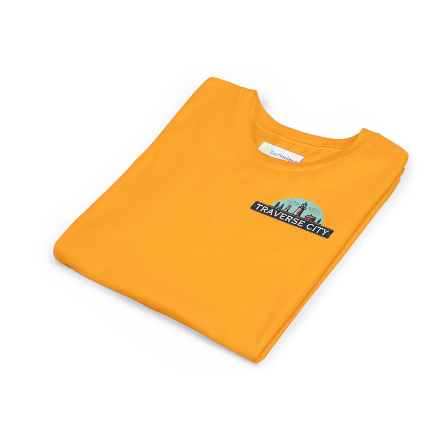 Vintage Traverse City Unisex Youth Short Sleeve Tee