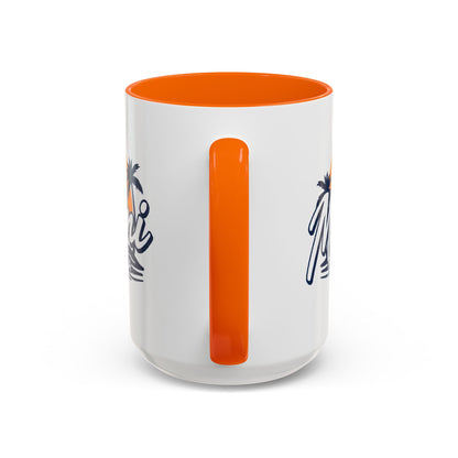 Retro Miami Accent Coffee Mug