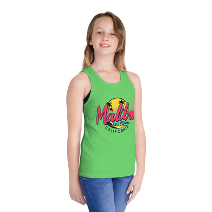 Retro Malibu Unisex Kids Jersey Tank Top